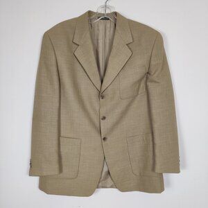 Claudio Morelli Men's Wool Linen Blazer Jacket Sz 42R Business Casual Old Money